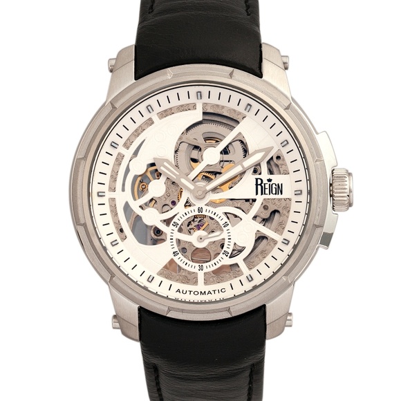 NWT Custom Dial Automatic Leather Band Watch 4D Concrete Watch Automatic 45mm Dragon Edition_Fortune  main image 4